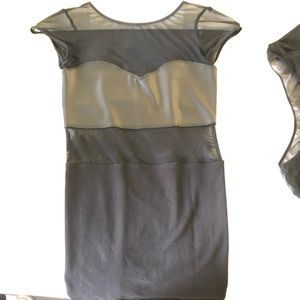 BEBE black bodycon dress